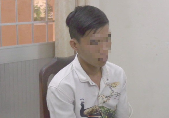 被扣押的嫌犯胡清俊。（圖源：公安機關提供）