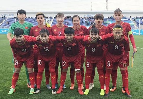 越南女足隊。（圖源：互聯網）