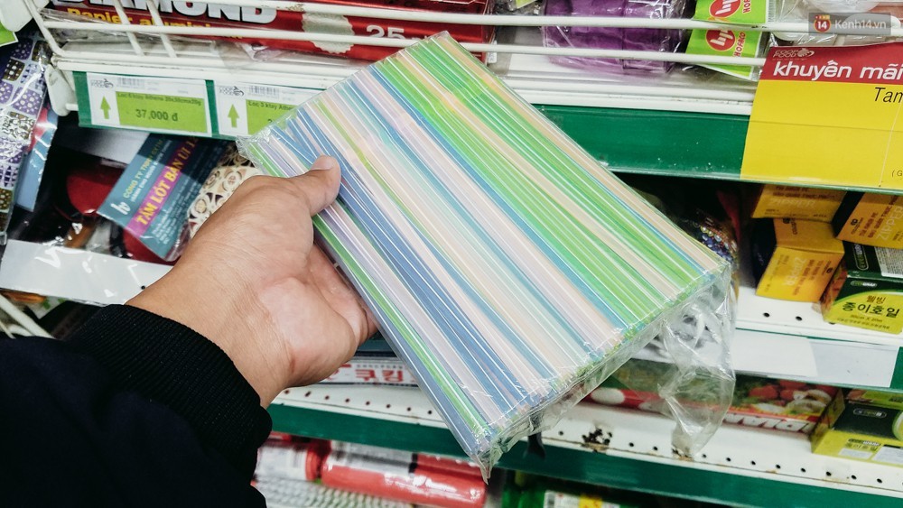 從5月開始，西貢Co.op超市在全國的600個大小超市(包括Co.op Mart、Co.opXtra、Co.op Food、Co.op Smiles、Cheers系統)將全部停止經營塑膠吸管產品。（示意圖源：互聯網）