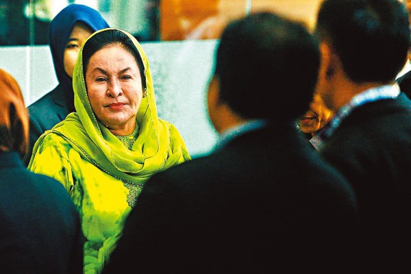 大馬前總理妻子羅斯瑪。（圖源：AFP）