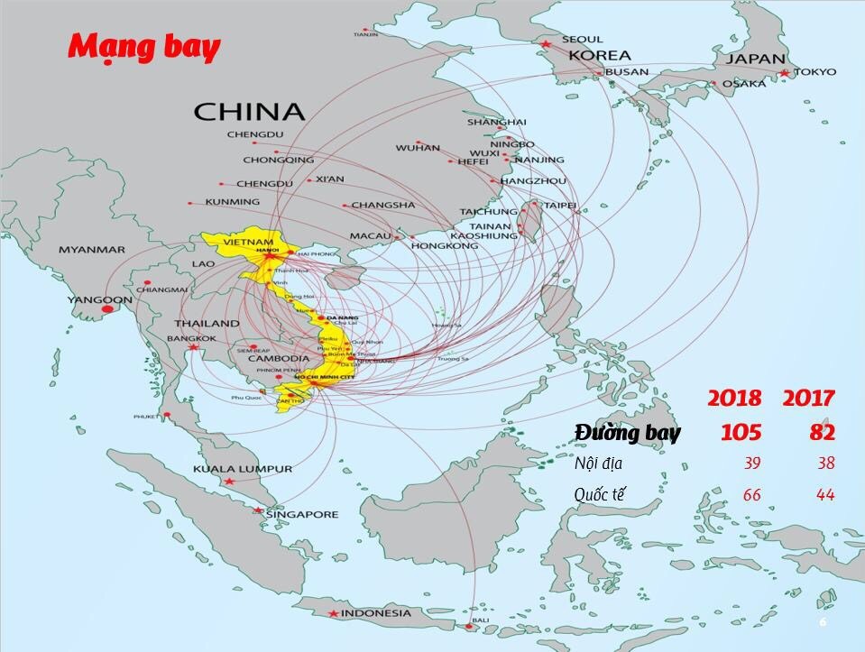 越捷在國際市場取得亮麗業績 ảnh 1