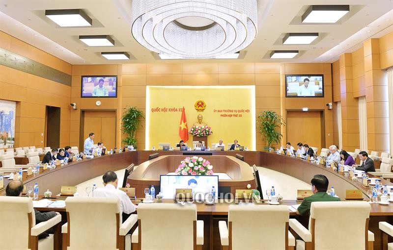 會議現場。（圖源：Quochoi.vn）