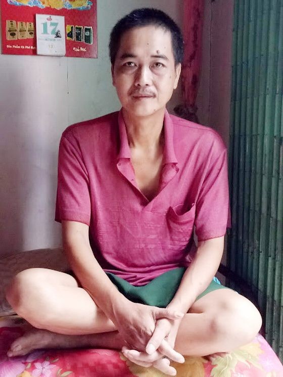 自從病倒，歐潤堂幹不了活。