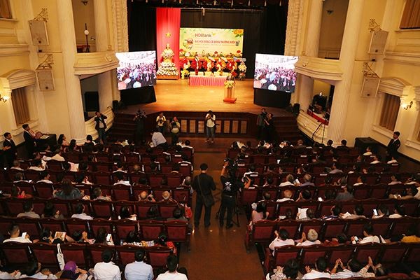 HDBank股東常年大會現場。（圖源：HDBank）