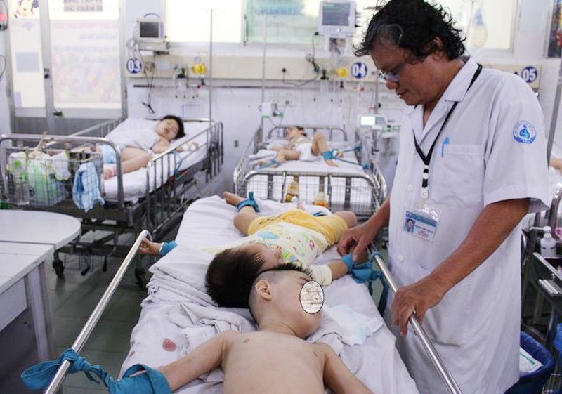 衛生部告知，最近數週麻疹疫情在全國，特別是在南部各省市正呈持續增加的趨向。（圖源：民智）