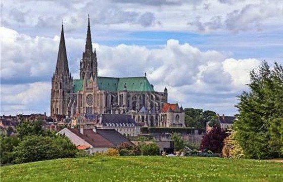 沙特爾大教堂。（圖源：互聯網）