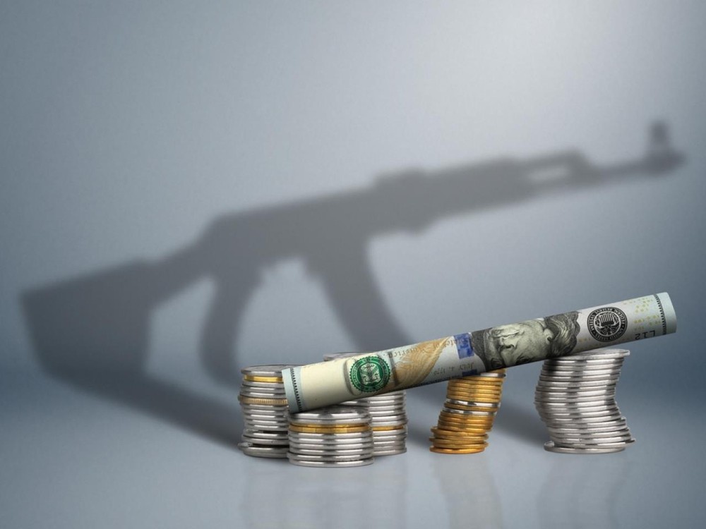 數據顯示去年全球軍費總額達到18220億美元，，較上年增長2.6%。（示意圖源：shutterstock）