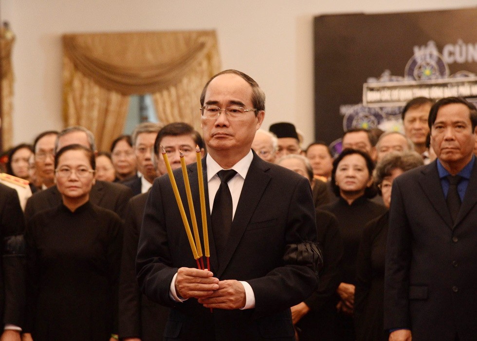 送別原國家主席黎德英最後一程 ảnh 2