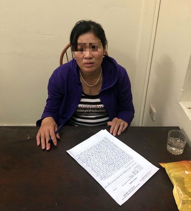 狠心澆油燒死母親的黎氏鸞。（圖源：人民公安報）