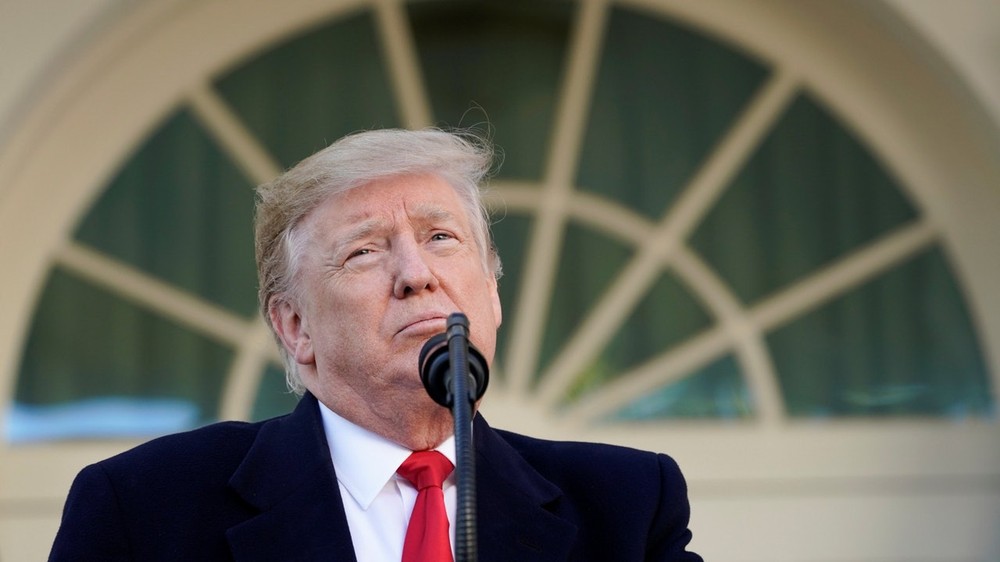 美國總統特朗普。（圖源：互聯網）