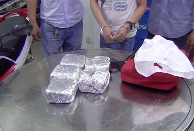 查獲的毒品物證。（圖源：PV）