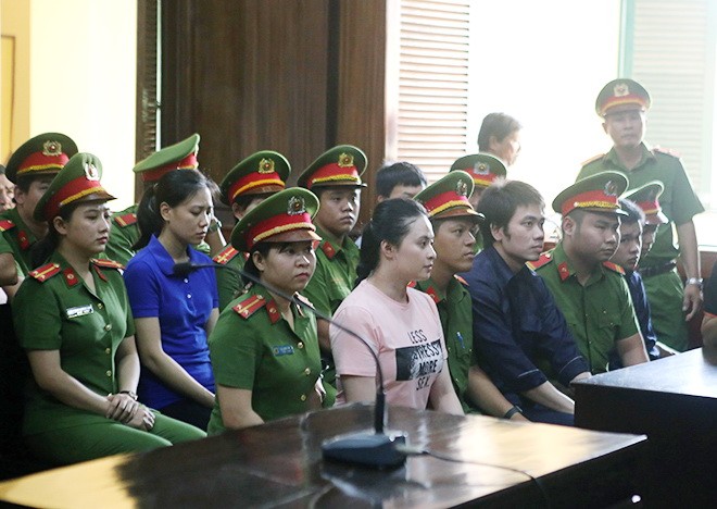 庭審現場一瞥。（圖源：誠鐘）