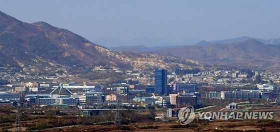 圖為朝鮮開城工業園區一瞥。（圖源：韓聯社）