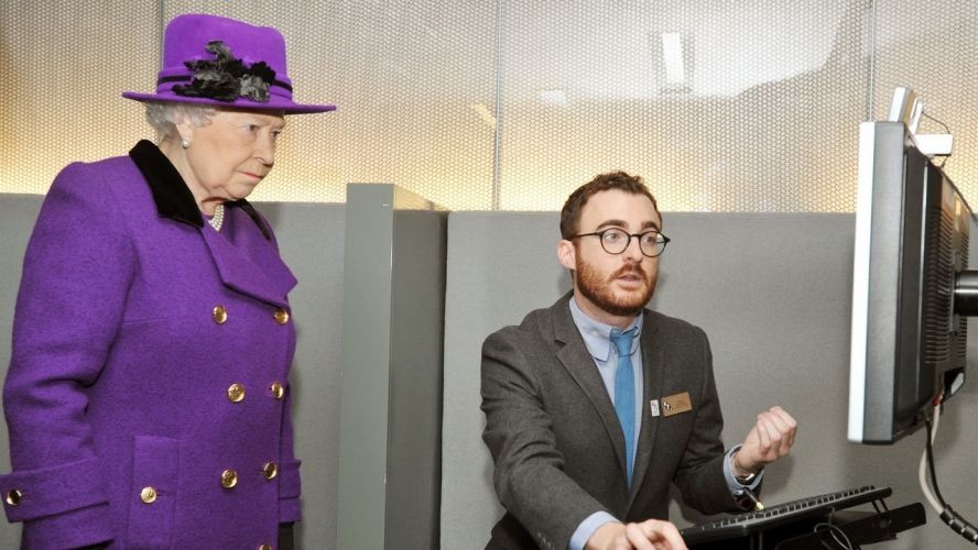 英王室聘人管理社交媒體。（圖源：互聯網）