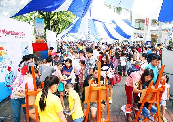 “2019年富美興迎向少兒日”將給小朋友們帶來無窮的快樂和受益。圖為上屆“迎向少兒日”活動場面一瞥。（圖源：H.Hải）