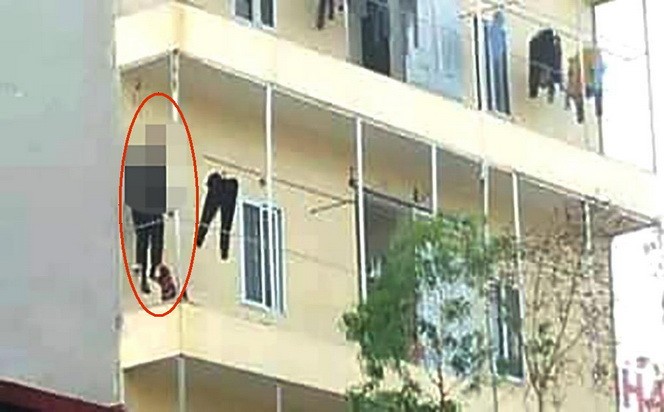 疑上吊自盡的命案現場。（圖源：芳英）