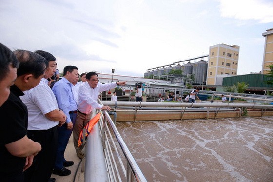 神浪二工業區廢水處理工廠。