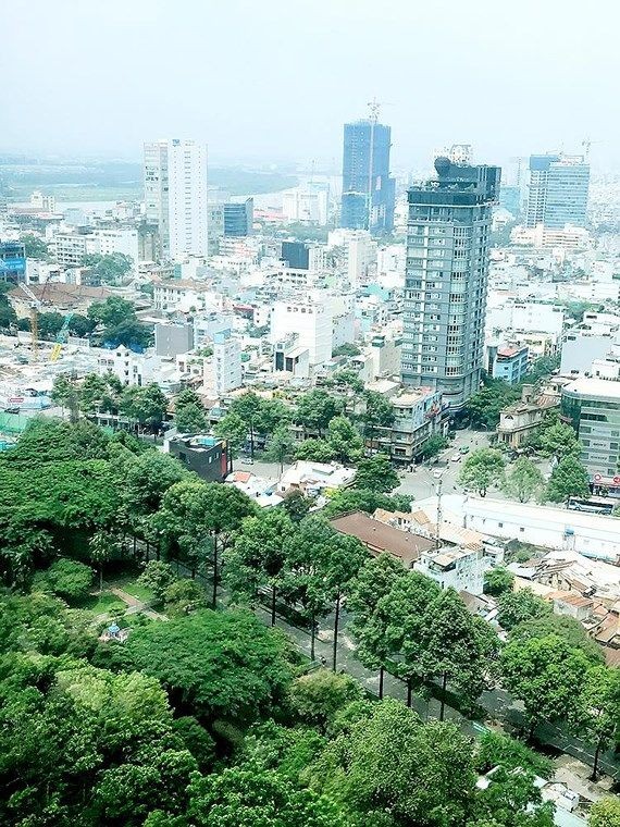 本市“九‧二三”公園的一隅。