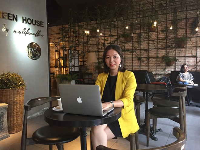 一個有名度假村的營銷經理阮氏翠姮本來是沒有正規文憑者。