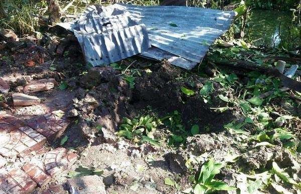 爆炸事故現場。（圖源：世英）