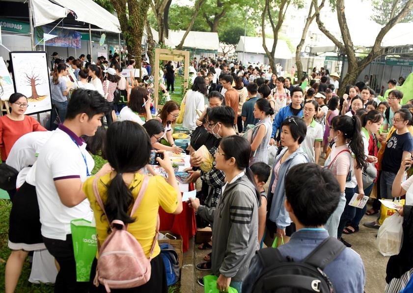 圖為2019年本市綠色生活盛會一瞥。(圖源:緣潘)