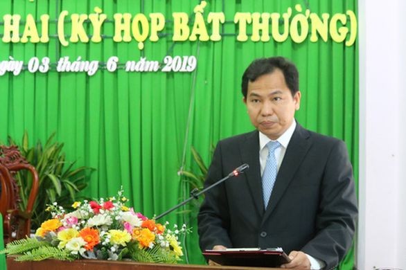 新任芹苴市人委會主席黎光孟。（圖源：黎民）