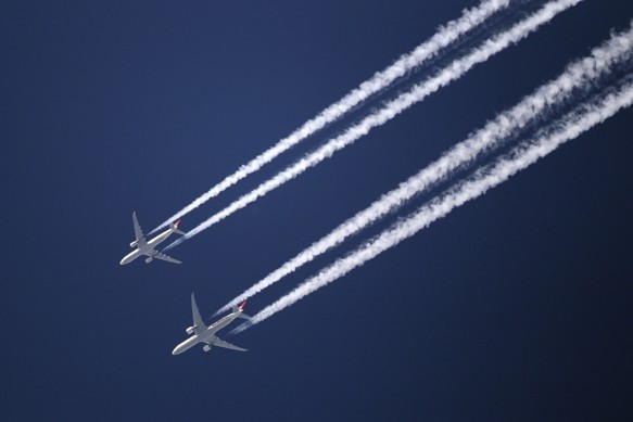 航空業加強減排技術開發應對氣候變暖。(示意圖源:互聯網)