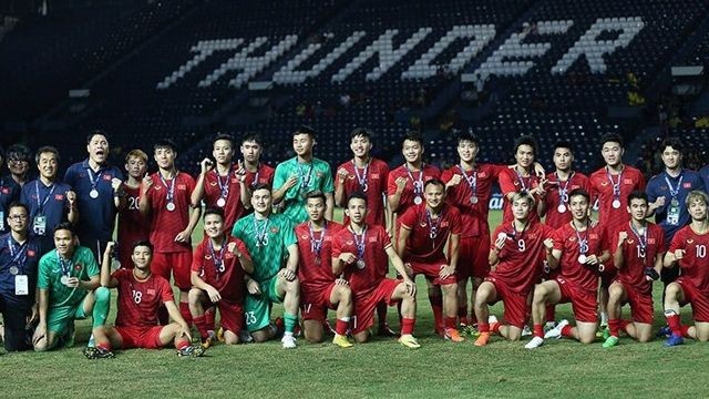 越南隊奪得2019年泰國國王盃亞軍。(圖源:互聯網)
