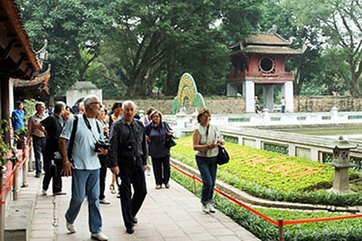河內市旅遊廳：自年初至今，前來該市的遊客量概算達近1440萬人次，同比增9.5%。（示意圖源：互聯網）