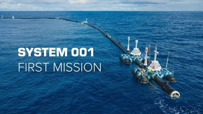 經過多年研發，史萊特發明了名為“System001”的“海洋吸塵器”。（圖源：互聯網）