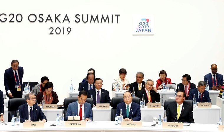 G20大阪峰會:政府總理就打擊塑料垃圾提出倡議 ảnh 1 G20大阪峰會:政府總理就打擊塑料垃圾提出倡議 ảnh 1