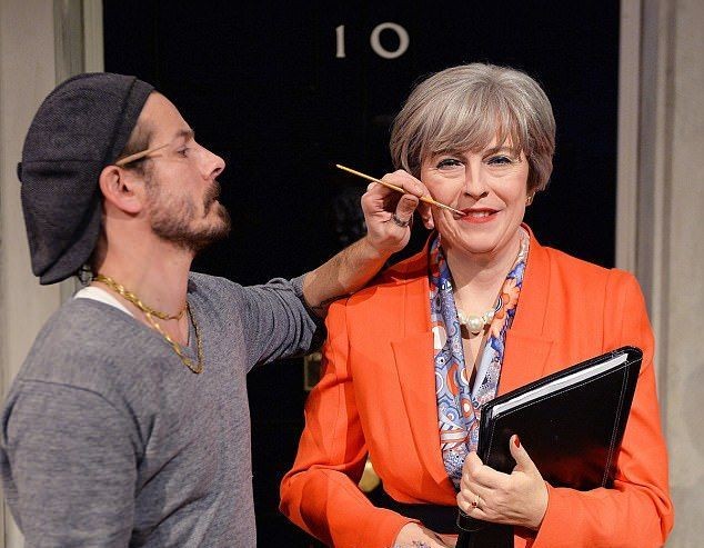 英國倫敦杜莎夫人蠟像館在英國首相特蕾莎‧梅準備卸任前將其蠟像從永久展品中撤下。（圖源：互聯網）