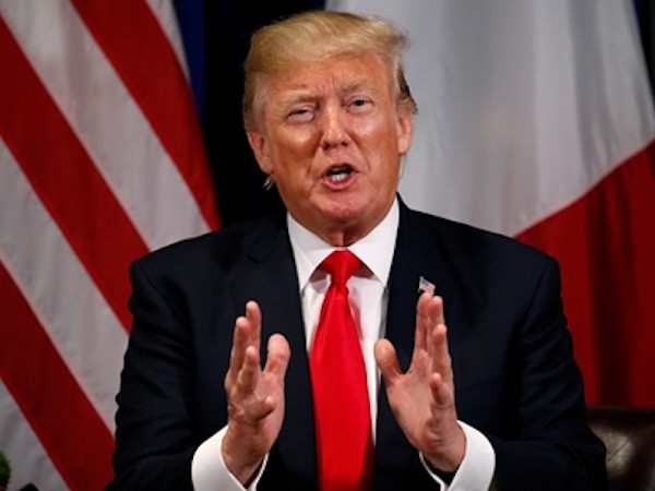 美國總統特朗普。（圖源：互聯網）