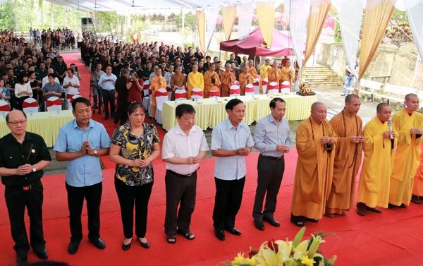 超度與緬懷儀式現場。（圖源：何攢）