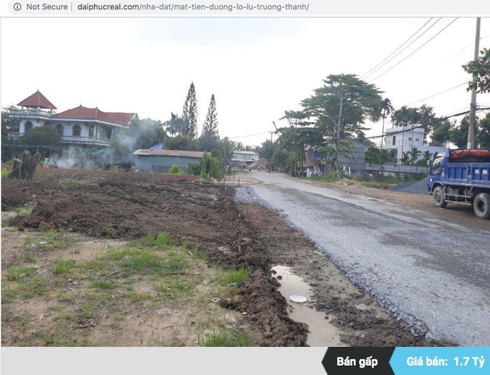 第九郡地方政府對羅爐街臨街地皮買賣呈現詐騙跡象訊息發出通報。（圖源：HT）