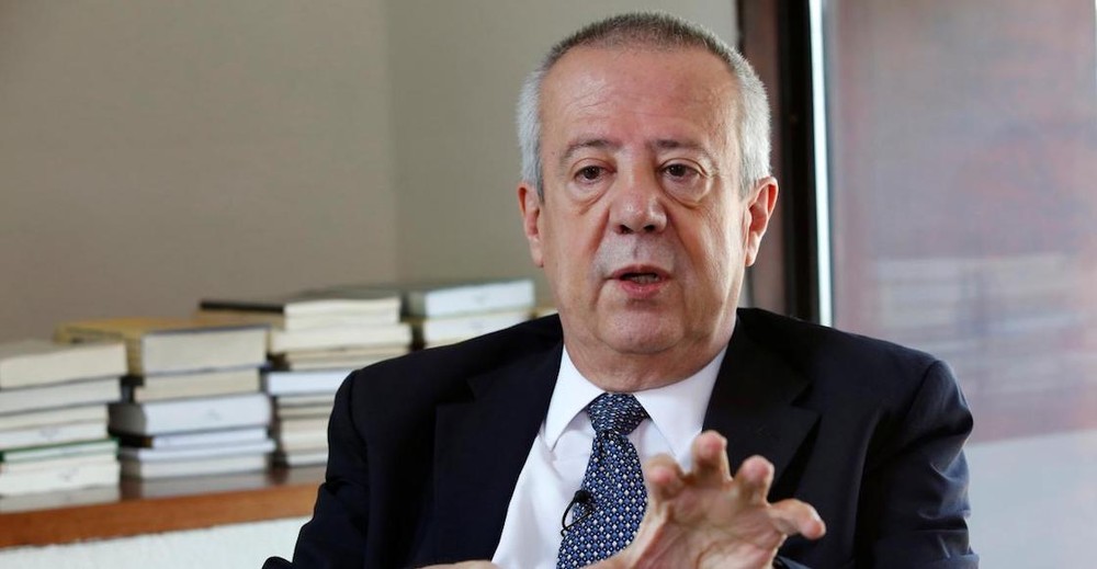 墨西哥財政部長烏爾蘇亞(Carlos Urzua)。（圖源：互聯網）