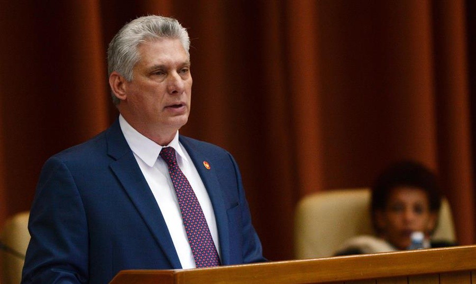 現任古巴國務委員會主席兼部長會議主席迪亞斯-卡內爾。（圖源：互聯網）