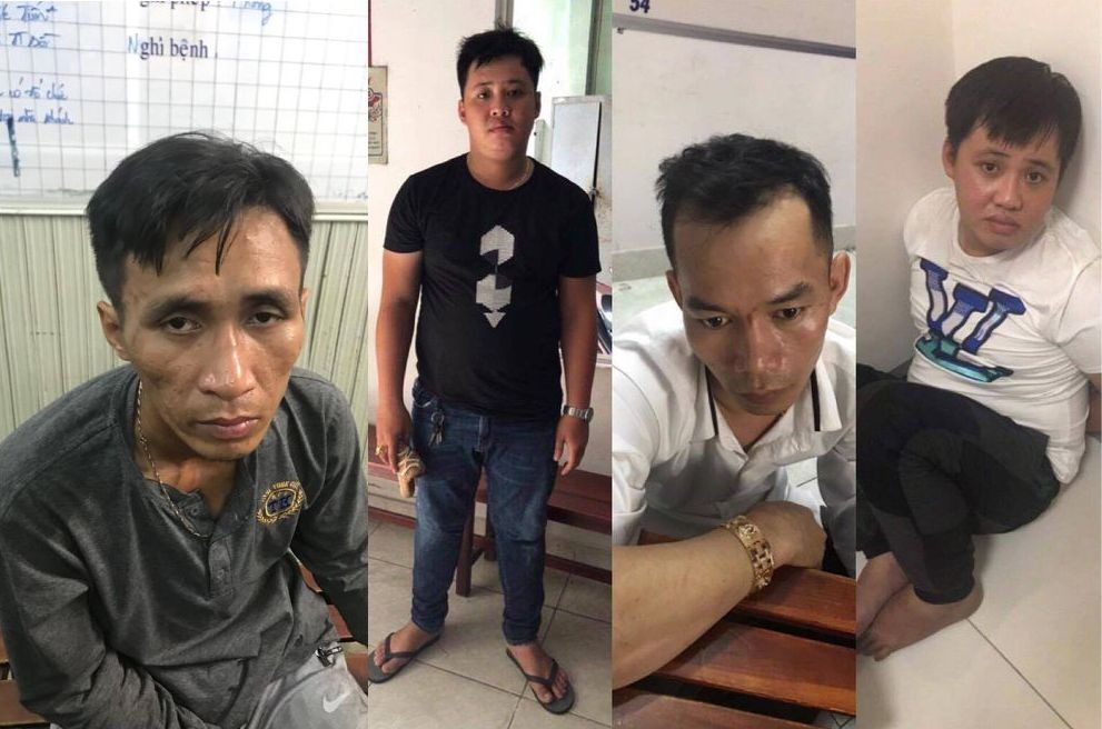 被捕的竊賊團夥。（圖源：警方提供）