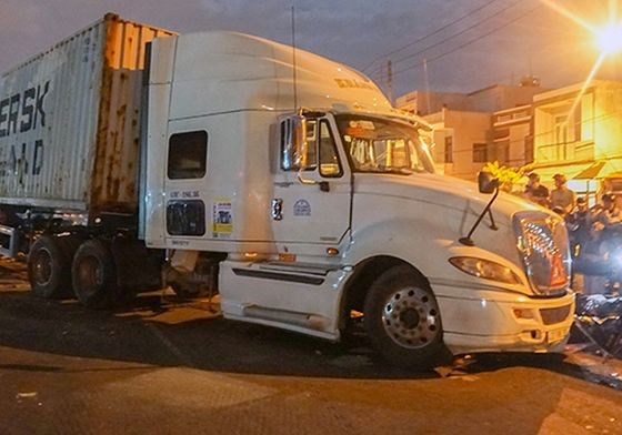 車禍現場。（圖源：G.H）