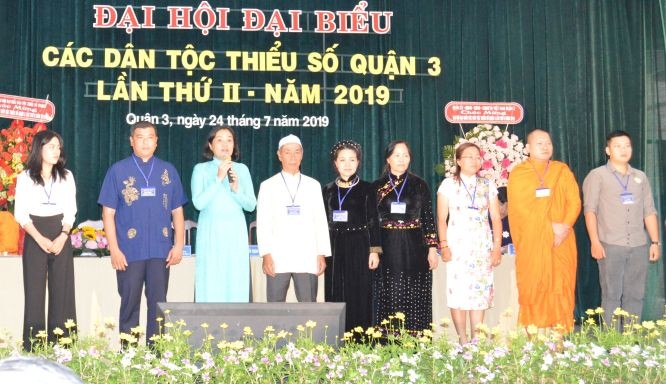 獲選參加市各少數民族代表大會的7位代表及2位後補代表。