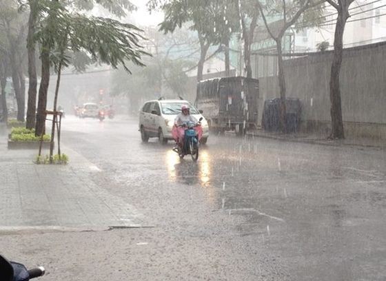 預報從本月30日，西南季候風將會加強，延續約10日，並繼續導致南部和西原區域廣大範圍強降雨。（示意圖源：互聯網） 