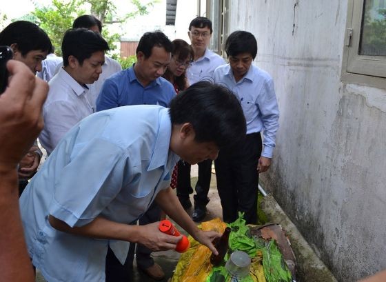 第一郡檢查疫情防範工作。