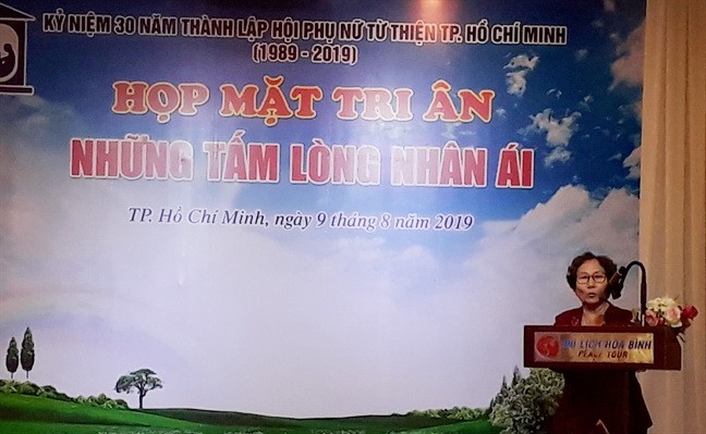 市慈善婦女會主席段黎香表示，30年來，該會已籌得1185億元協助各地清貧戶、孤寡長者、婦女與兒童以及推展各項慈善活動。（圖源：雪民）