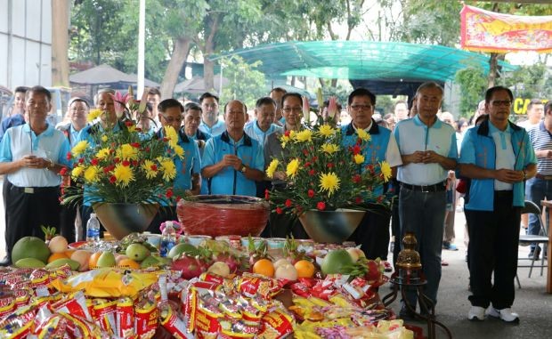 平陽台商巧聖廟盂蘭節濟貧 ảnh 1
