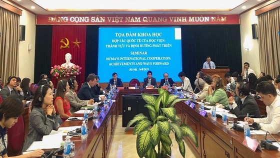 國際科學座談會現場一瞥。（圖源：雲芝）