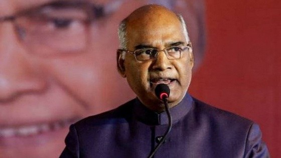 印度共和國總統拉姆‧納特‧柯文德。（圖源：News Nation）