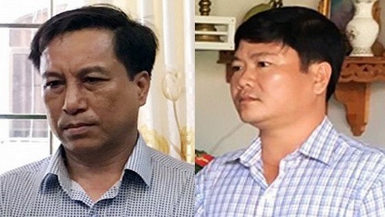 茶榮市人委會原主席葉文盛（左圖）與茶榮市人委會副主席陳長山。（圖源：達仁）