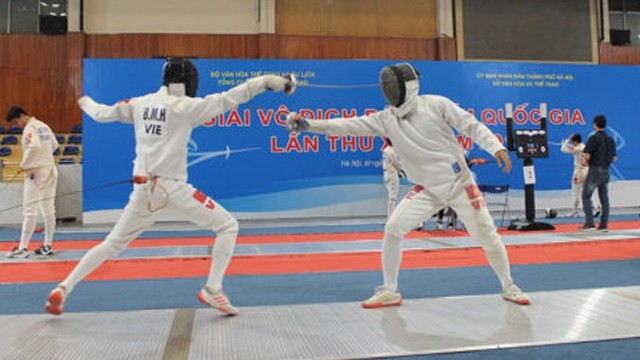 國家擊劍錦標賽是運動員的一次大練兵。（圖源：互聯網）