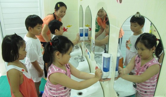 衛生部建議各地方宣傳防範手足口病傳染措施。（示意圖源：互聯網）