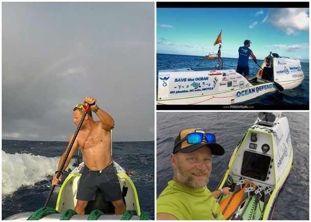 男子歷經 76 日從三藩市獨划立槳艇抵夏威夷 ảnh 1